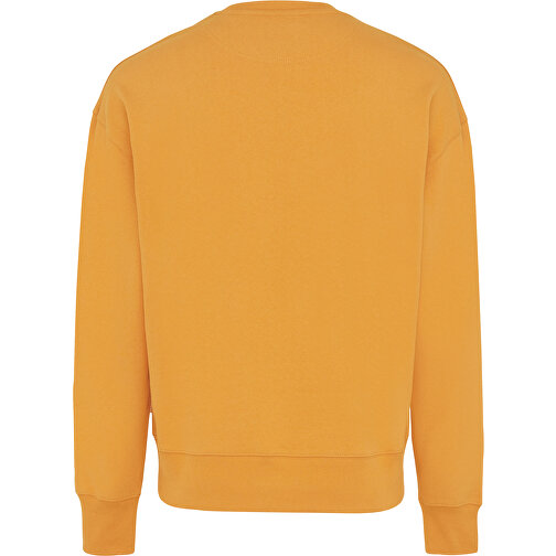 Iqoniq Kruger Relax-Rundhals-Sweater Aus Recycelt. Baumwolle, Sundial Orange , sundial orange, 50% recycelte und 50% biologische Baumwolle, XXL, 77,50cm x 1,00cm (Länge x Höhe), Bild 2