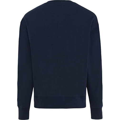 Iqoniq Kruger Relax-Rundhals-Sweater Aus Recycelt. Baumwolle, Navy Blau , navy blau, 50% recycelte und 50% biologische Baumwolle, S, 69,50cm x 1,00cm (Länge x Höhe), Bild 2