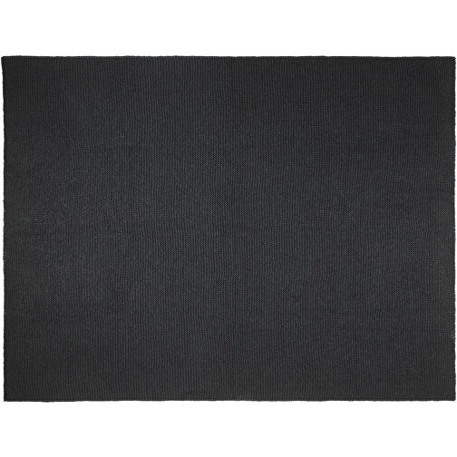 Suzy GRS Strickdecke, 150 X 120 Cm , schwarz, 100% GRS zertifiziertes recyceltes Polyester, 120,00cm x 150,00cm (Länge x Breite), Bild 2