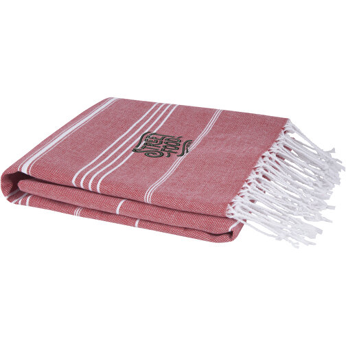 Anna bawełniany ręcznik hammam o gramaturze 150 g/m² i wymiarach 100 x 180 cm, Obraz 2