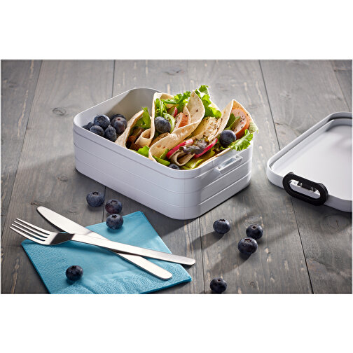 Mepal Take-a-break Lunchbox Midi , charcoal, ABS Kunststoff, 19,00cm x 7,00cm x 12,00cm (Länge x Höhe x Breite), Bild 5