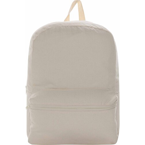 Impact Aware™ 285g/m² RCanvas-Rucksack, Ungefärbt, Off White , off white, Canvas - recycelt, 30,00cm x 41,00cm (Länge x Höhe), Bild 2