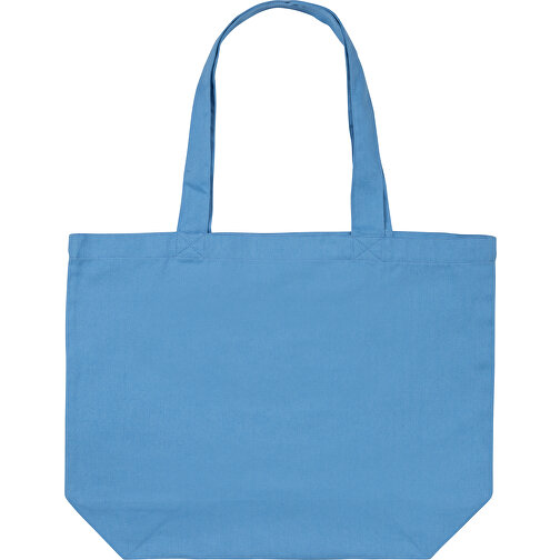Impact Aware™ 240g/m² RCanvas Shopper Mit Tasche, Blau , tranquil blue, Canvas - recycelt, 53,00cm x 31,00cm (Länge x Höhe), Bild 3