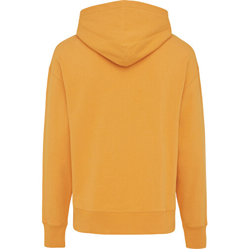 Iqoniq Yoho Relax-Hoodie Aus Recycelter Baumwolle, Sonnenuhr Orange , sundial orange, 50% recycelte und 50% biologische Baumwolle, XS, 66,00cm x 1,00cm (Länge x Höhe), Bild 2