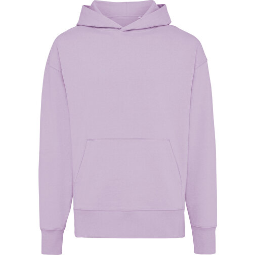 Iqoniq Yoho Relax-Hoodie Aus Recycelter Baumwolle, Lavender , lavender, 50% recycelte und 50% biologische Baumwolle, S, 68,00cm x 1,00cm (Länge x Höhe), Bild 1