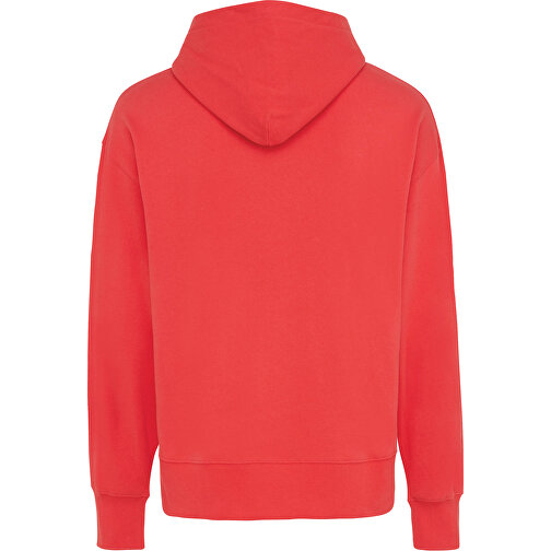 Iqoniq Yoho Relax-Hoodie Aus Recycelter Baumwolle, Sattes Rot , luscious red, 50% recycelte und 50% biologische Baumwolle, XL, 74,00cm x 1,00cm (Länge x Höhe), Bild 2