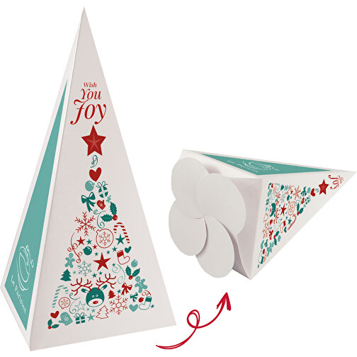 Caja con motivos navideños Pralinés 'Abeto', Imagen 1