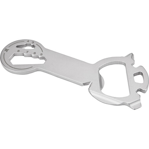 ROMINOX® Key Tool Snake (18 Funktionen) , grün, Edelstahl, 7,00cm x 0,23cm x 3,20cm (Länge x Höhe x Breite), Bild 7