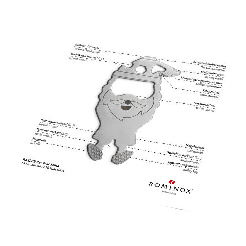 Juego de regalo / artículos de regalo: ROMINOX® Key Tool Santa (19 functions) en el embalaje con m, Imagen 3
