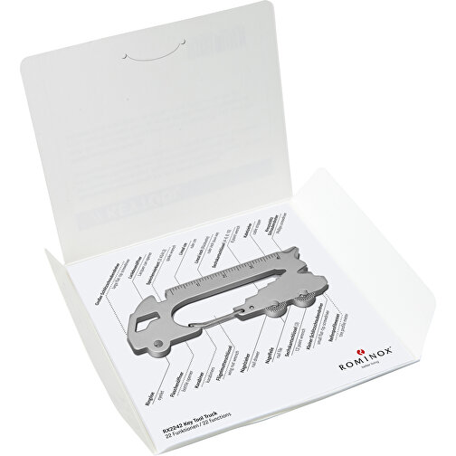 Set de cadeaux / articles cadeaux : ROMINOX® Key Tool Truck (22 functions) emballage à motif Frohe, Image 8