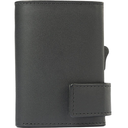 C-Secure XL RFID Börse , schwarz, Rindleder, 10,00cm x 7,00cm (Länge x Breite), Bild 2