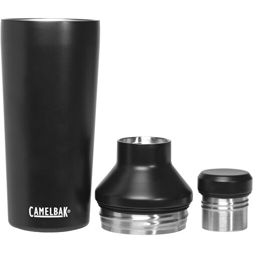 CamelBak® Horizon Vakuumisolierter Cocktailshaker, 600 Ml , schwarz, Edelstahl, 26,00cm (Höhe), Bild 3
