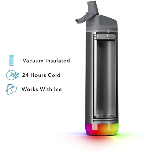 HidrateSpark®PRO 600 ml vakuumisoleret smart vandflaske i rustfrit stål, Billede 6