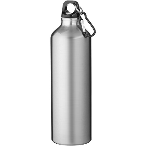 Oregon 770 Ml RCS-zertifizierte Trinkflasche Aus Recyceltem Aluminium Mit Karabinerhaken , silber, Recycled Aluminium, 25,00cm (Höhe), Bild 1