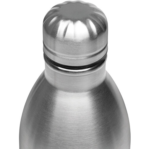 Vakuum-Flasche JUMBO TASTE , silber, Edelstahl / Kunststoff / Silikon, 33,00cm (Länge), Bild 4