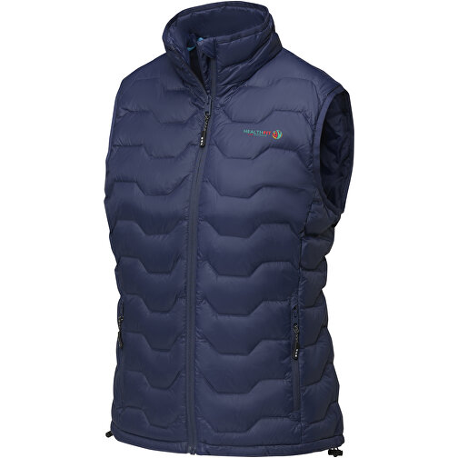 Epidote GRS Isolierter Daunen-Bodywarmer Für Damen Aus Recyceltem Material , navy, Dull cire-380T Woven mit wasserabweisendem Finish 100% recyceltes Nylon, GRS-zertifiziert , Padding/filling, Down insulation: Resp, S, , Bild 2