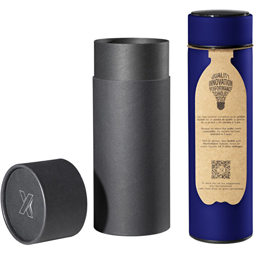 SCX.design D10 Smart Isolierflasche , reflex blue, Edelstahl, 23,00cm (Höhe), Bild 1