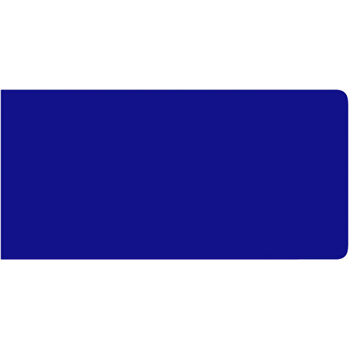 SCX.design P15 5000 MAh Powerbank Mit Leuchtlogo , reflex blue, Kunststoff, Recycelter PET Kunststoff, 13,80cm x 0,85cm x 6,60cm (Länge x Höhe x Breite), Bild 2