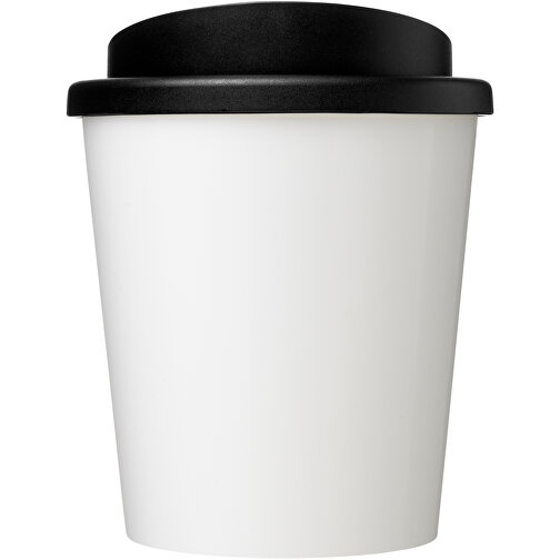 Brite-Americano® Espresso Recycled Isolierbecher, 250 Ml , weiss / schwarz, 95% Recycelter PP Kunststoff, 5% PP Kunststoff, 11,80cm (Höhe), Bild 2