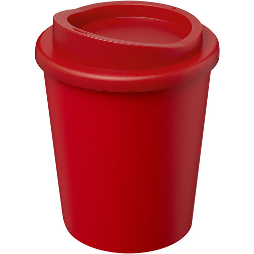 Americano® Espresso Eco 250 Ml Recycelter Isolierbecher , rot, Recycelter PP Kunststoff, PP Kunststoff, 11,80cm (Höhe), Bild 1