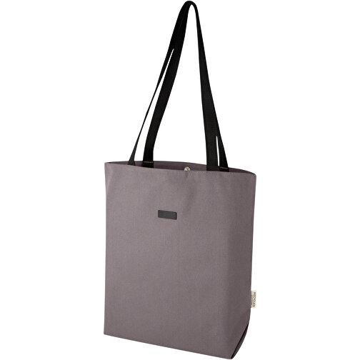 Joey uniwersalna torba na zakupy o pojemności 14 l z płótna z recyklingu z certyfikatem GRS, Obraz 1