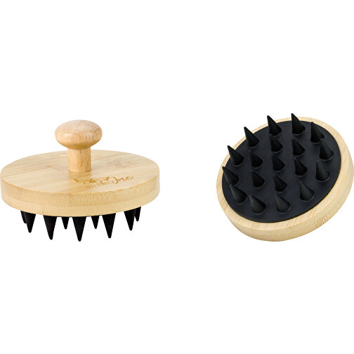 Brosse de massage Scalp, brosse pour cuir chevelu avec picots en silicone, Image 7