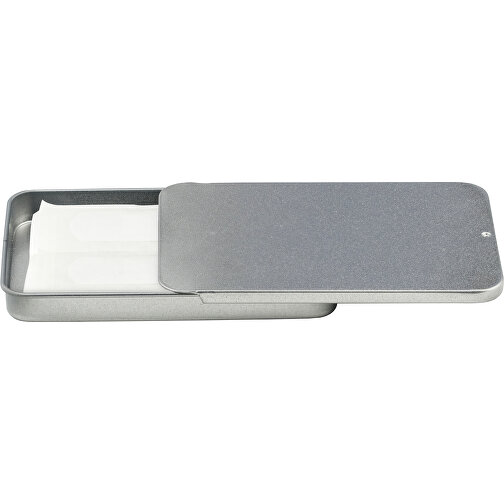 Pflaster Schiebebox - Markenpflaster SENSITIV, Made In Germany , Aluminium, 9,60cm x 1,10cm x 6,00cm (Länge x Höhe x Breite), Bild 2
