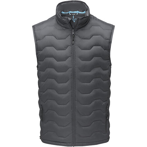 Epidote GRS Isolierter Daunen-Bodywarmer Aus Recyceltem Material Für Herren , storm grey, Dull cire-380T Woven mit wasserabweisendem und daunendichtem Finish 100% recyceltes Nylon, GRS-zertifiziert , Padding/filling, Dow, XXL, , Bild 3