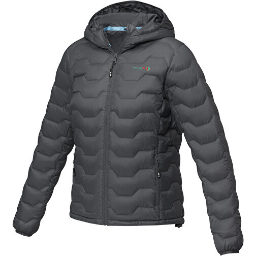 Petalite GRS Daunenjacke Für Damen Aus Recyceltem Material , storm grey, Dull cire-380T Woven mit wasserabweisendem und daunendichtem Finish 100% recyceltes Nylon, GRS-zertifiziert , Padding/filling, Dow, M, , Bild 2