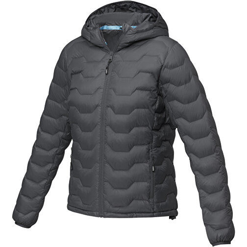 Petalite GRS Daunenjacke Für Damen Aus Recyceltem Material , storm grey, Dull cire-380T Woven mit wasserabweisendem und daunendichtem Finish 100% recyceltes Nylon, GRS-zertifiziert , Padding/filling, Dow, XS, , Bild 1