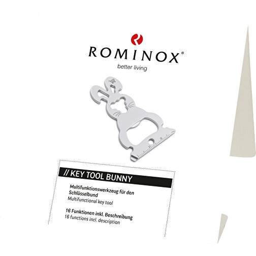 ROMINOX® Nøgleværktøj // Bunny - 16 funktioner (påskehare), Billede 4
