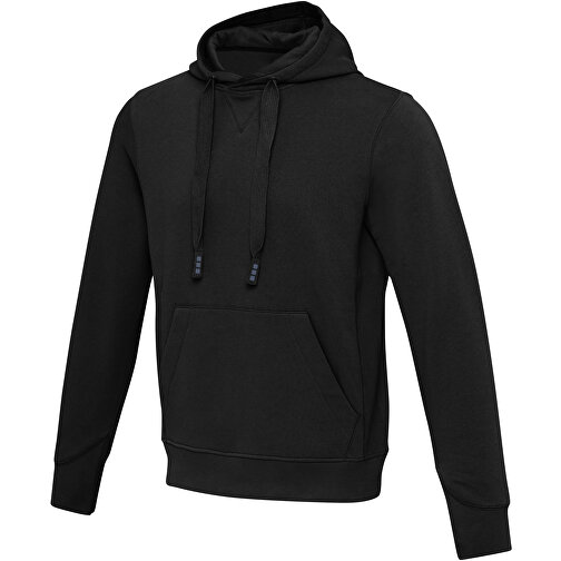 Laguna Unisex Hoodie , schwarz, Strick 80% BCI Baumwolle, 20% Polyester, 300 g/m2, L, , Bild 1