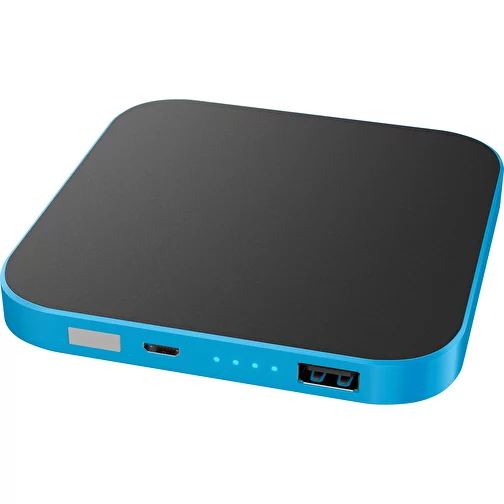 LuxWire powerbank wireless con logo LED, Immagine 1