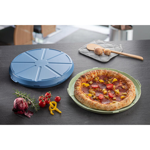 Pizzabox 'ToGo' , schwarz/transparent, Kunststoff, 4,50cm (Höhe), Bild 8