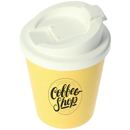 Kaffeebecher 'Premium Deluxe' Small , standard-blau PP/schwarz, Kunststoff, 12,00cm (Höhe), Bild 2
