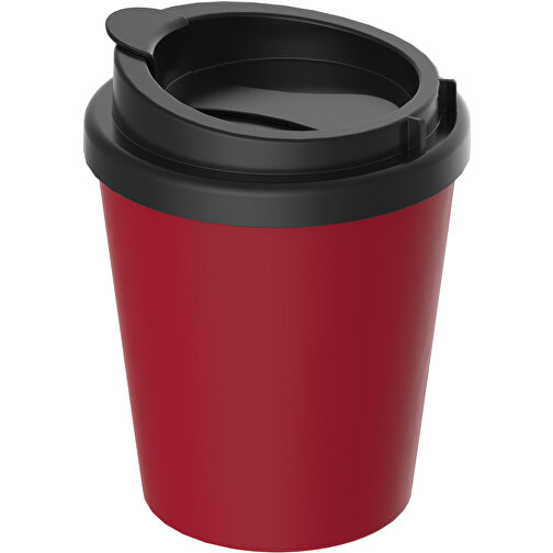 Kaffeebecher 'PremiumPlus' Small , standard-rot/schwarz, Kunststoff, 12,00cm (Höhe), Bild 1