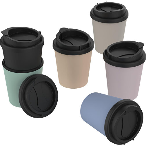 Bio-Kaffeebecher 'PremiumPlus' Small , kornblume, Kunststoff, 12,10cm (Höhe), Bild 2