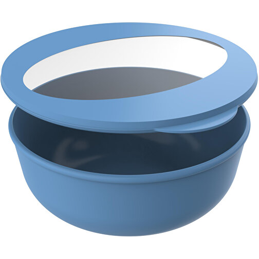 Food-Bowl 'ToGo', 2,2 L , beständiges braun/transparent, Kunststoff, 9,20cm (Höhe), Bild 7
