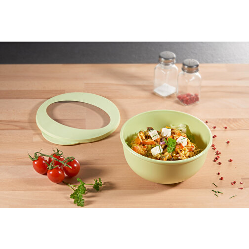Food-Bowl 'ToGo', 1,0 L , behagliches blau/transparent, Kunststoff, 8,20cm (Höhe), Bild 8