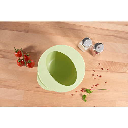 Food-Bowl 'ToGo', 1,0 L , beständiges braun/transparent, Kunststoff, 8,20cm (Höhe), Bild 9