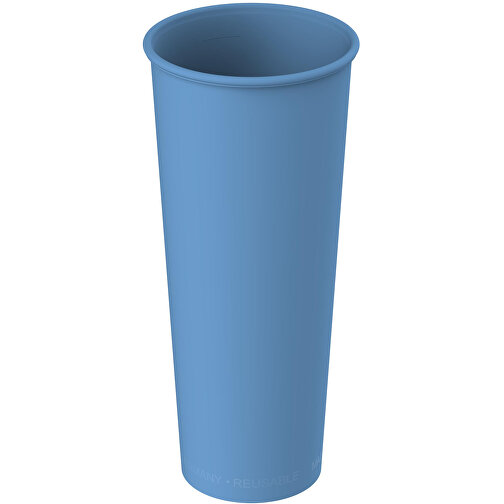 Becher 'ToGo', 0,5 L , behagliches blau, Kunststoff, 18,00cm (Höhe), Bild 1