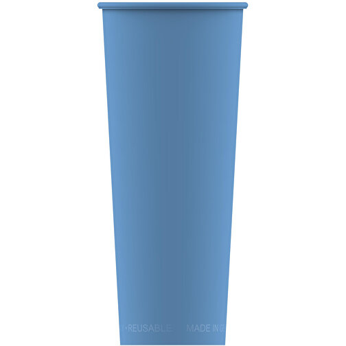 Becher 'ToGo', 0,5 L , behagliches blau, Kunststoff, 18,00cm (Höhe), Bild 6
