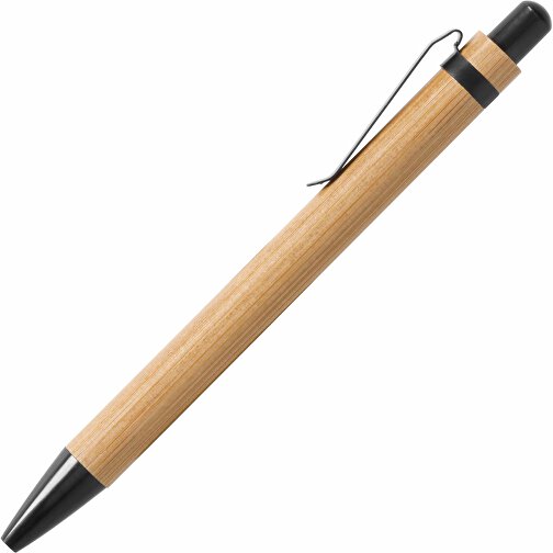 Bambusstift 'Inkless' , braun/schwarz, Holz, 14,00cm (Länge), Bild 1