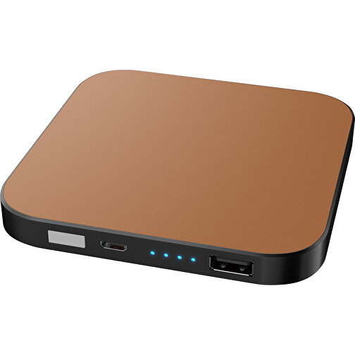 LuxWire powerbank wireless con logo LED, Immagine 1