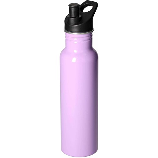 Aluminiumflasche 'Miami', 0,6 L , pink, Metall, 26,50cm (Höhe), Bild 1