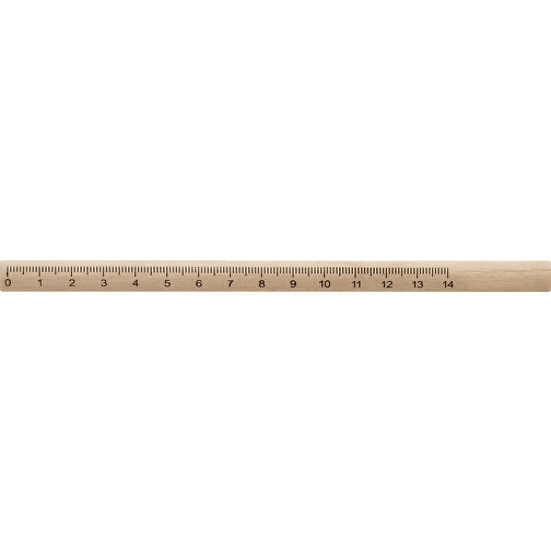 Maderos , holzfarben, Holz, 17,50cm x 0,80cm x 1,00cm (Länge x Höhe x Breite), Bild 1