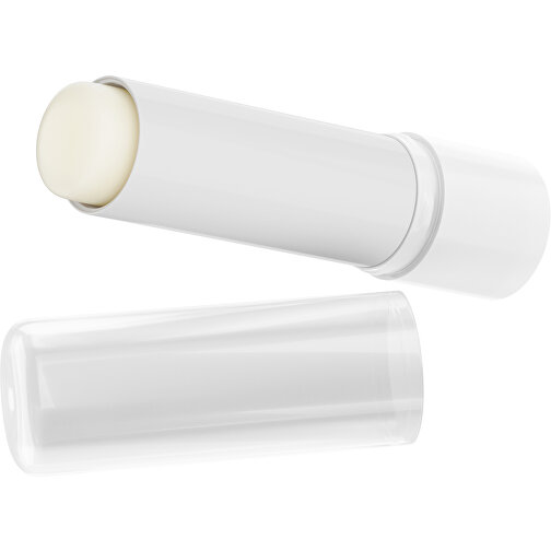 Lippenpflegestift 'Lipcare Original' Mit Polierter Oberfläche , transparent / weiß, Kunststoff, 6,90cm (Höhe), Bild 1