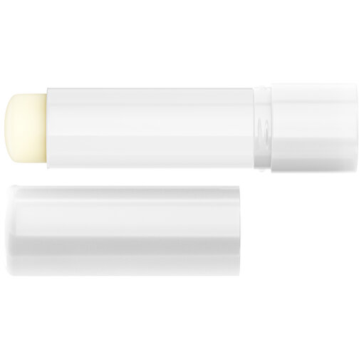Lippenpflegestift 'Lipcare Original' Mit Polierter Oberfläche , transparent / weiss, Kunststoff, 6,90cm (Höhe), Bild 3