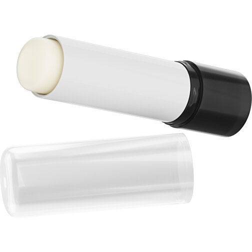 Lippenpflegestift 'Lipcare Original' Mit Polierter Oberfläche , transparent / schwarz, Kunststoff, 6,90cm (Höhe), Bild 1