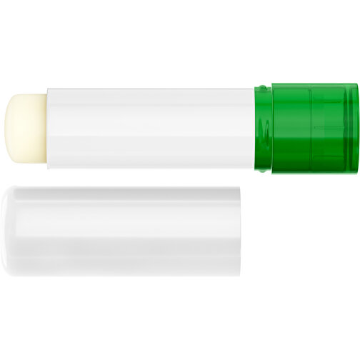 Lippenpflegestift 'Lipcare Original' Mit Polierter Oberfläche , weiß / grün, Kunststoff, 6,90cm (Höhe), Bild 3